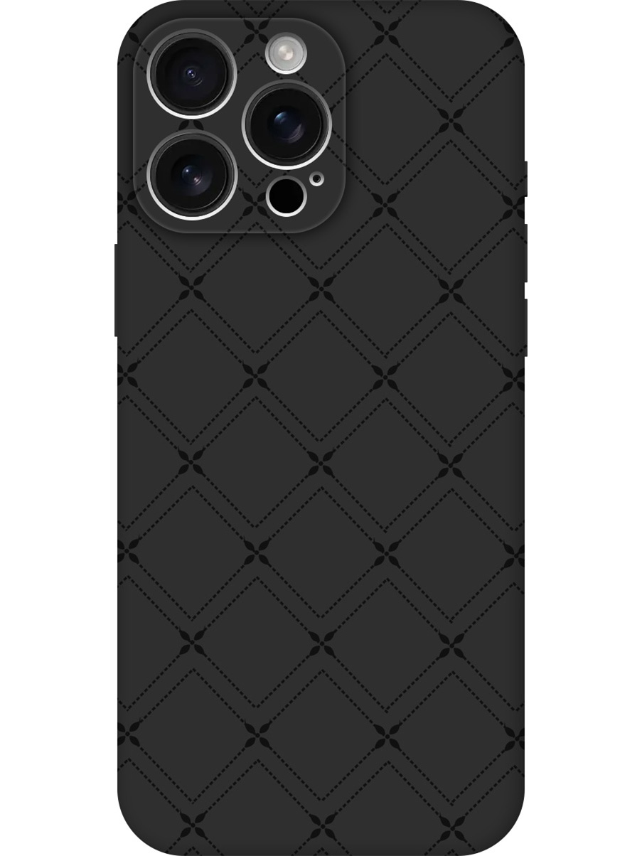 Силиконовый чехол на Apple iPhone 16 Pro Max с принтом "Стильные линии" матовый черный, 785198332
Силиконовый чехол на Apple iPhone 16 Pro Max с принтом "Стильные линии" матовый черный, 785198332