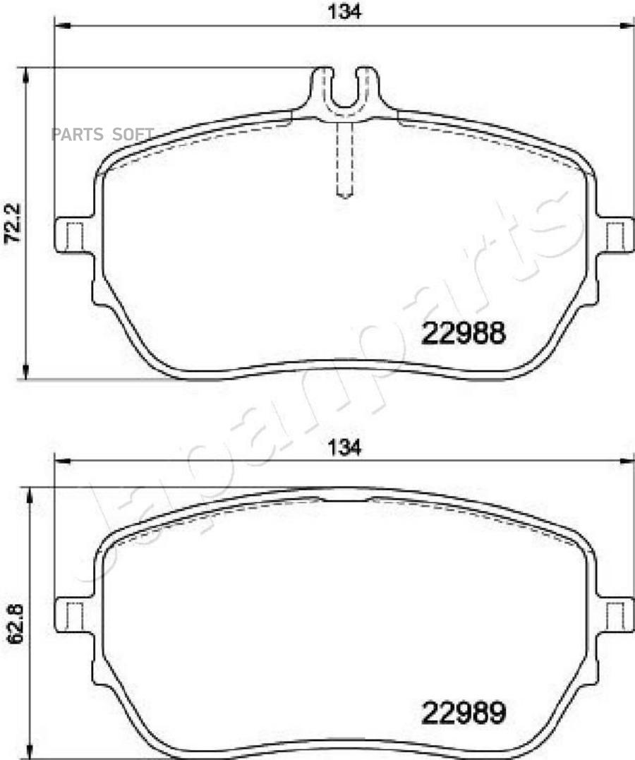 Колодки Тормозные Mercedes A (W177) 18-/Cla (C118/X118) 19- Передние 1Шт Japanparts PA0549
Колодки Тормозные Mercedes A (W177) 18-/Cla (C118/X118) 19- Передние 1Шт Japanparts PA0549