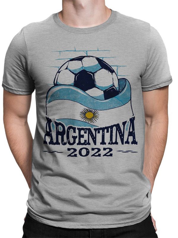 Футболка мужская DreamShirts Studio Сборная Аргентины по футболу 2022 - 2 серая L, Серый, Сборная Аргентины по футболу 2022 - 2
Футболка мужская DreamShirts Studio Сборная Аргентины по футболу 2022 - 2 серая L, Серый, Сборная Аргентины по футболу 2022 - 2