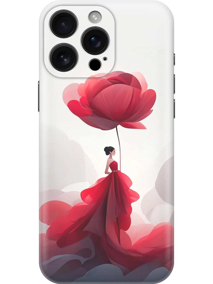Силиконовый чехол на Apple iPhone 16 Pro Max с принтом "Цветочная девушка в красном", Прозрачный;белый;красный, 785198321
Силиконовый чехол на Apple iPhone 16 Pro Max с принтом "Цветочная девушка в красном", Прозрачный;белый;красный, 785198321