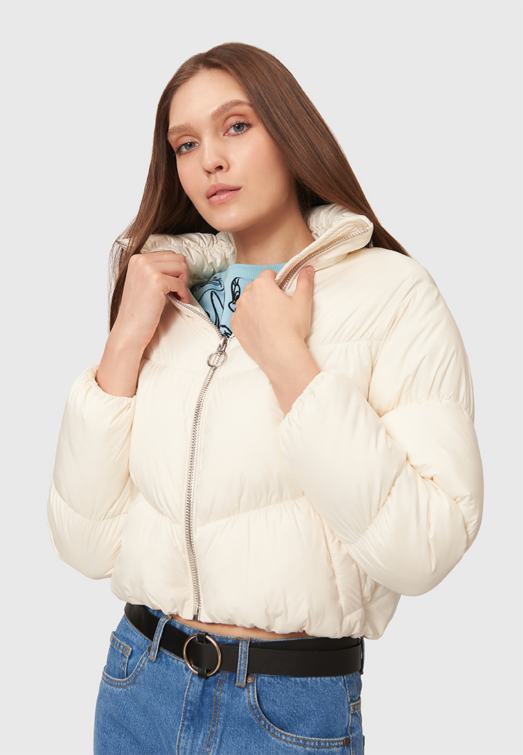 Куртка женская Modis M212W00525O070 белая 42 RU, M212W00525 
Куртка женская Modis M212W00525O070 белая 42 RU, M212W00525