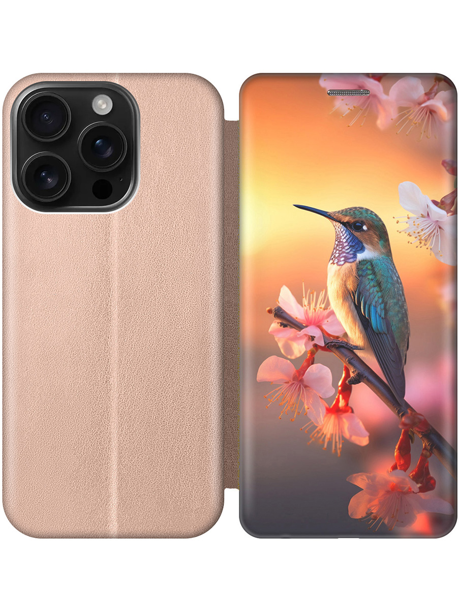 Чехол-книжка на Apple iPhone 16 Pro с принтом "Птичка и закат" золотой, Золотистый;желтый;красный, 785197721
Чехол-книжка на Apple iPhone 16 Pro с принтом "Птичка и закат" золотой, Золотистый;желтый;красный, 785197721