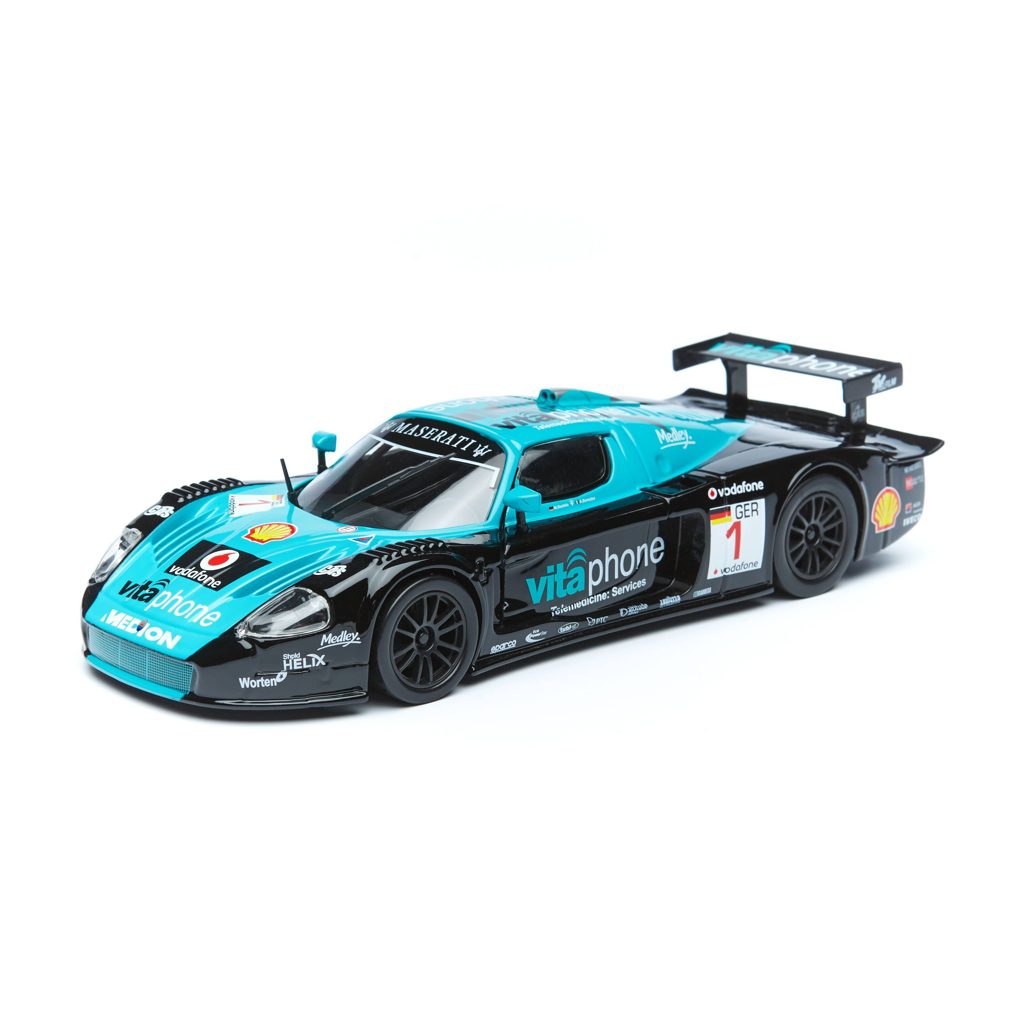 Bburago Машинка металлическая ралли Maserati MC12, 1:24, голубой/черный 18-28004, 18-28004
Bburago Машинка металлическая ралли Maserati MC12, 1:24, голубой/черный 18-28004, 18-28004