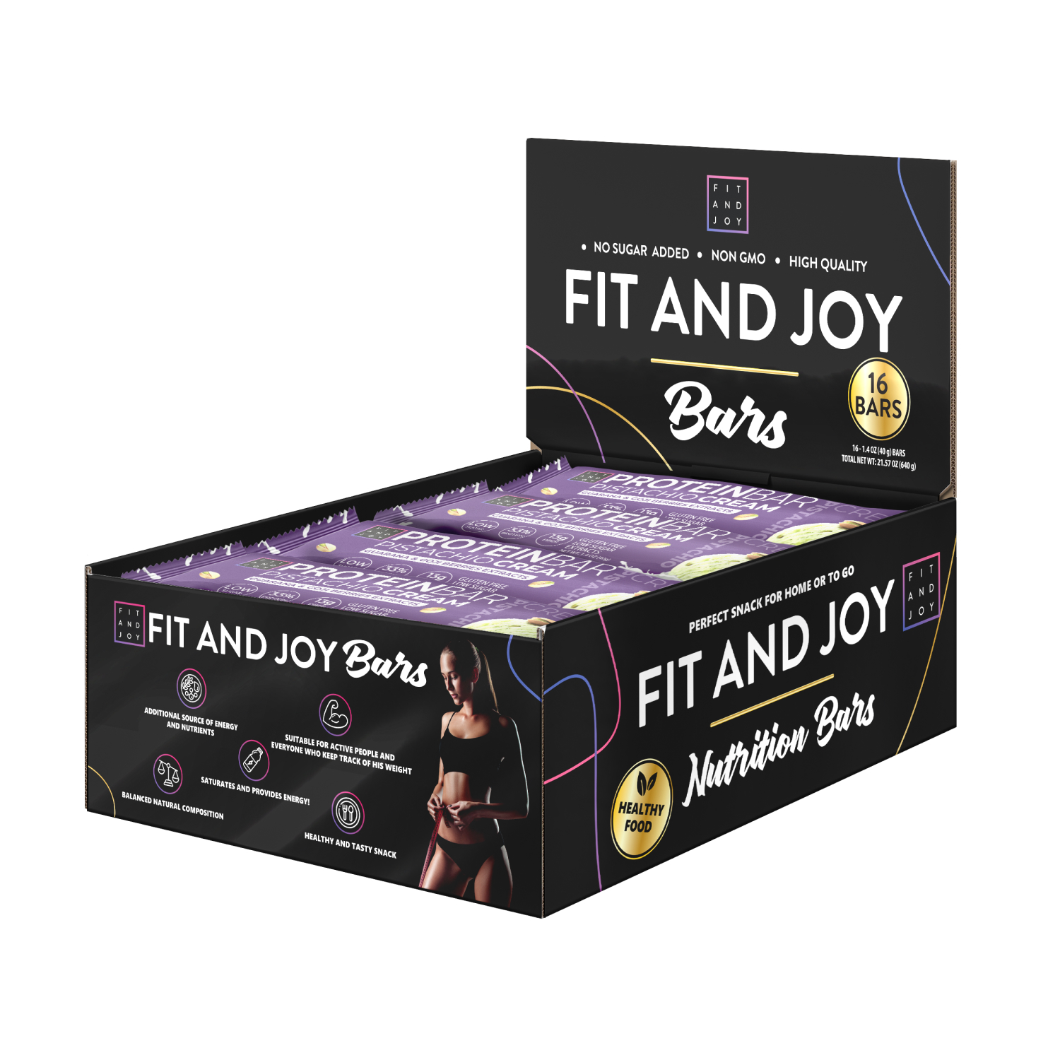 Протеиновые батончики Fit and Joy Фисташковый крем 16 шт * 40гр, с экстрактами ягод годжи и гуараны
Протеиновые батончики Fit and Joy Фисташковый крем 16 шт * 40гр, с экстрактами ягод годжи и гуараны