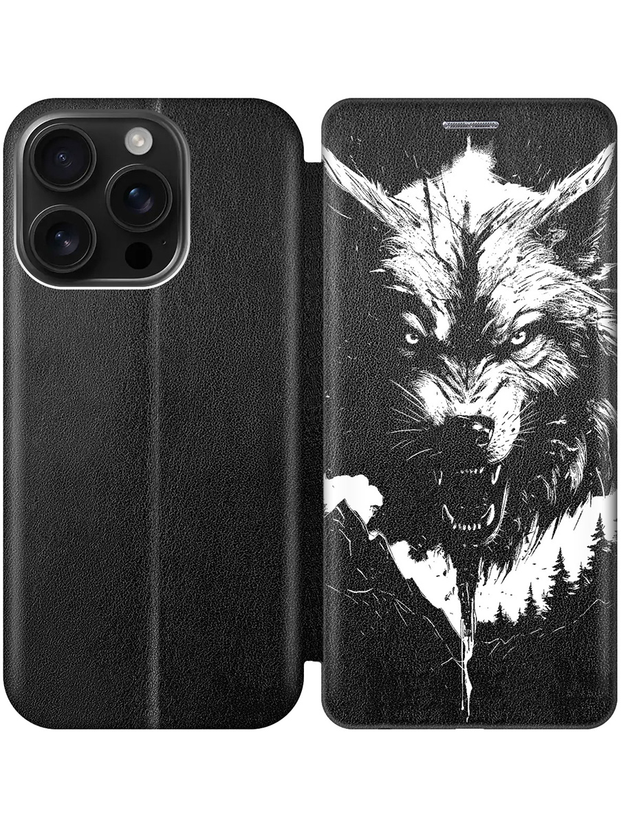 Чехол-книжка на Apple iPhone 16 Pro с принтом "Волк и горы" черный, Черный;белый, 785197713
Чехол-книжка на Apple iPhone 16 Pro с принтом "Волк и горы" черный, Черный;белый, 785197713