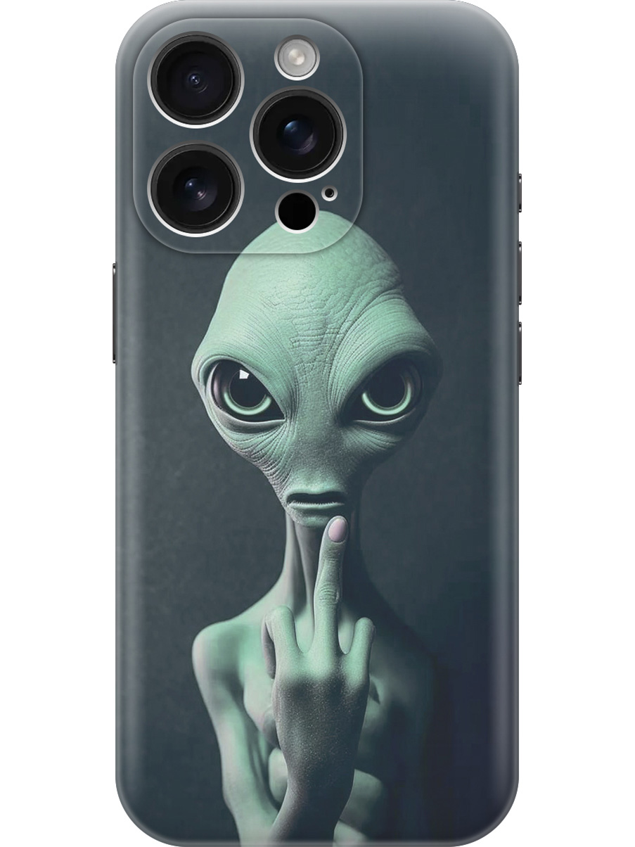 Силиконовый чехол на Apple iPhone 16 Pro с принтом "Инопланетянин", Прозрачный;зеленый;синий;черный, 785197713
Силиконовый чехол на Apple iPhone 16 Pro с принтом "Инопланетянин", Прозрачный;зеленый;синий;черный, 785197713