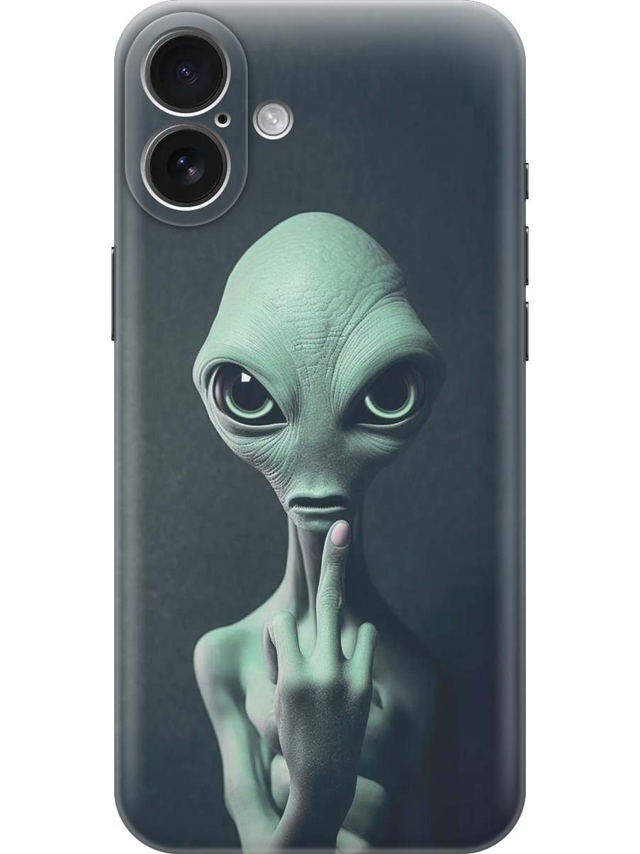 Силиконовый чехол на Apple iPhone 16 Plus с принтом "Инопланетянин", Прозрачный;зеленый;синий;черный, 785197113
Силиконовый чехол на Apple iPhone 16 Plus с принтом "Инопланетянин", Прозрачный;зеленый;синий;черный, 785197113