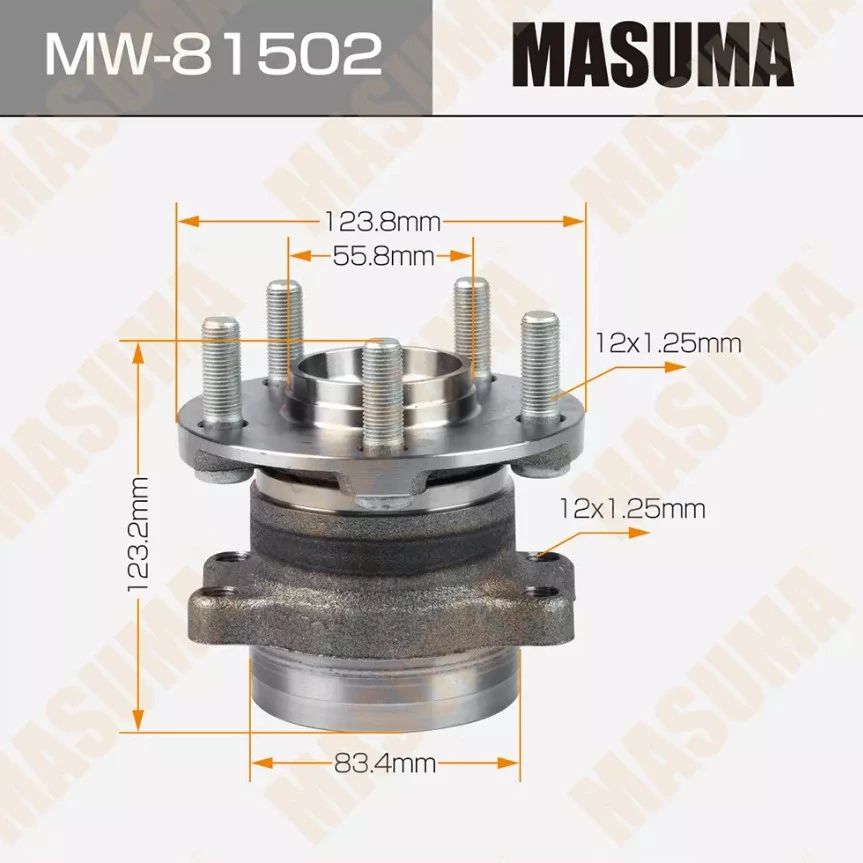 Ступичный Узел Задний Subaru Forester/ S13 (С Abs) Masuma Mw-81502 Masuma арт. MW-81502
Ступичный Узел Задний Subaru Forester/ S13 (С Abs) Masuma Mw-81502 Masuma арт. MW-81502