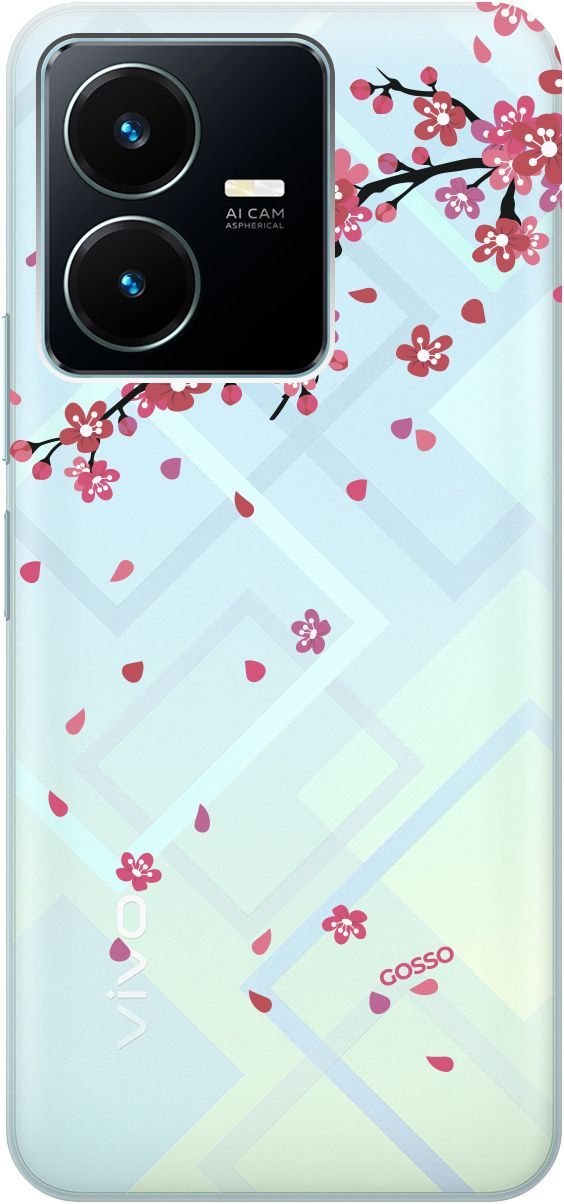 Силиконовый чехол на Vivo Y22 с 3D принтом "Sakura" прозрачный, Прозрачный;коричневый, 157799
Силиконовый чехол на Vivo Y22 с 3D принтом "Sakura" прозрачный, Прозрачный;коричневый, 157799