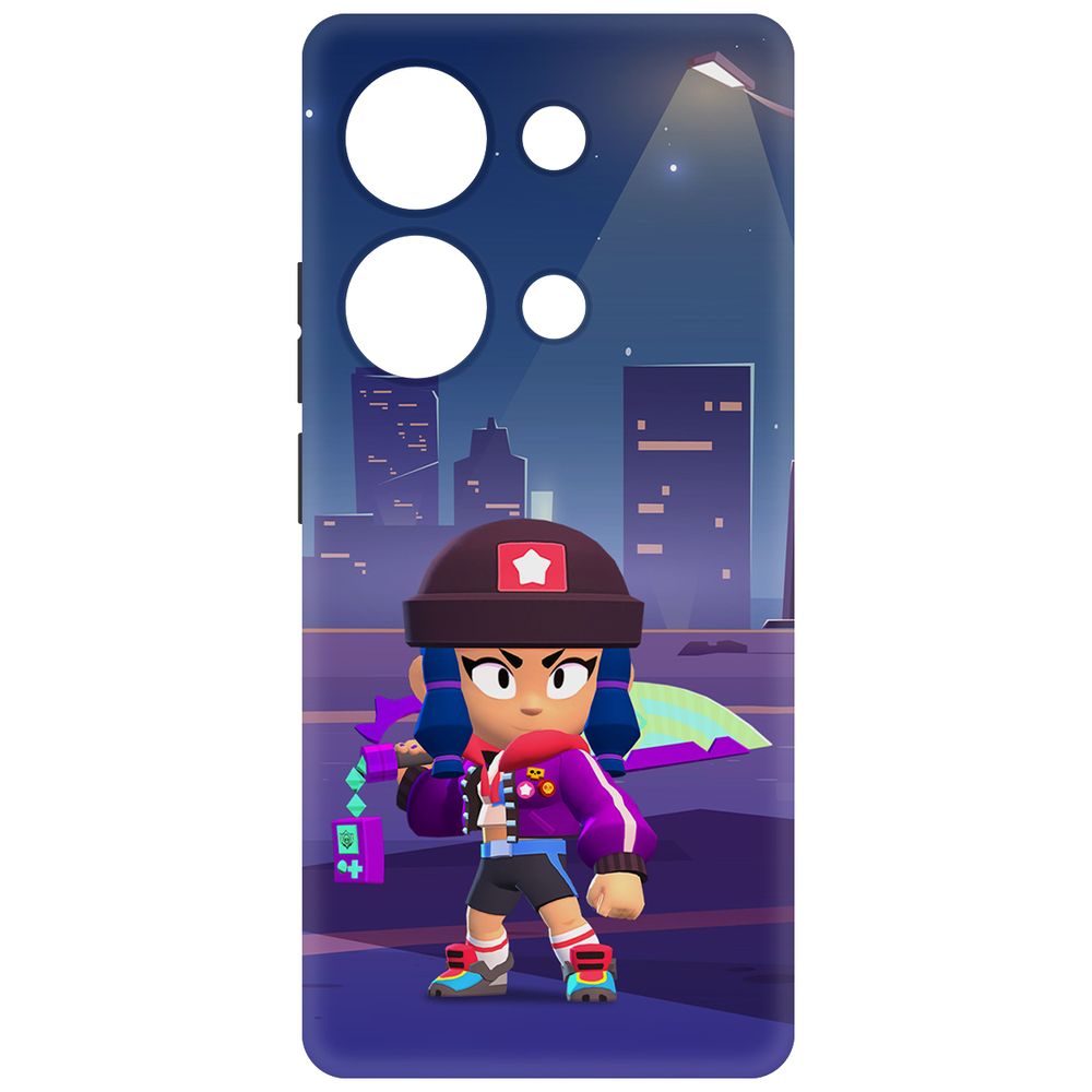 Чехол-накладка Soft Case Brawl Stars - Героиня Биби для Xiaomi Redmi Note 13 Pro 4G черный
Чехол-накладка Soft Case Brawl Stars - Героиня Биби для Xiaomi Redmi Note 13 Pro 4G черный