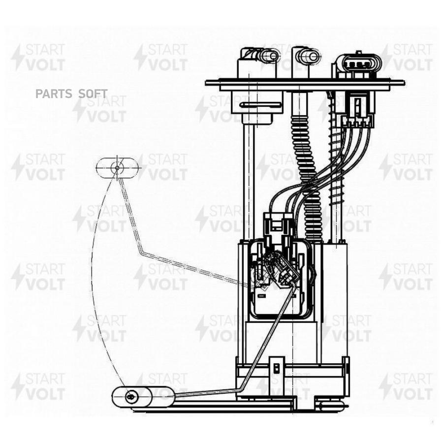 STARTVOLT SFM1601 Насос топливный Fiat Albea 02- 1.4i овальная крышка (модуль) StartVolt
STARTVOLT SFM1601 Насос топливный Fiat Albea 02- 1.4i овальная крышка (модуль) StartVolt