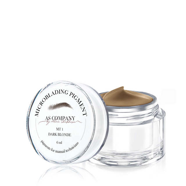 Пигмент AS Company Microblading Pigment MT-1 Dark Blond для татуажа бровей, Microblading Pigment для бровей
Пигмент AS Company Microblading Pigment MT-1 Dark Blond для татуажа бровей, Microblading Pigment для бровей
