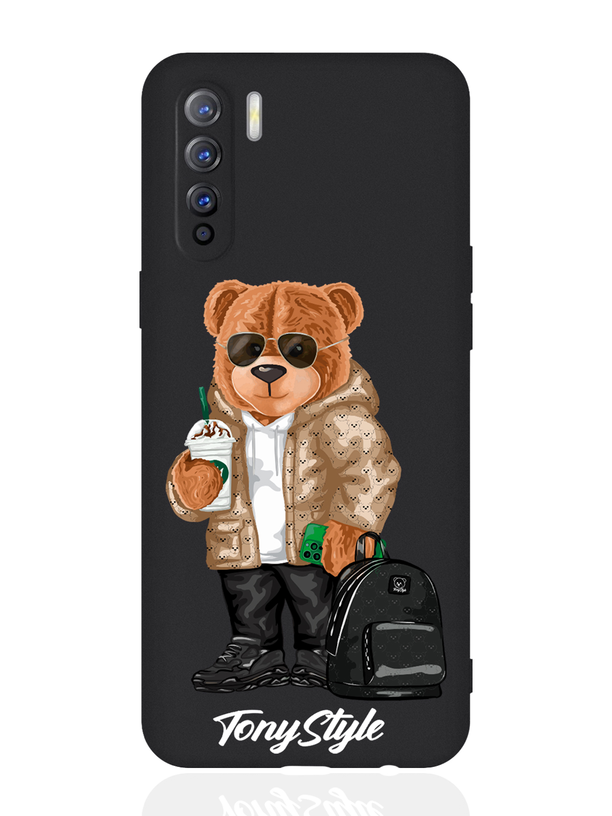 Чехол для смартфона Oppo A91/ Oppo Reno3 черный силиконовый Tony Style в очках, Коричневый;черный;белый
Чехол для смартфона Oppo A91/ Oppo Reno3 черный силиконовый Tony Style в очках, Коричневый;черный;белый