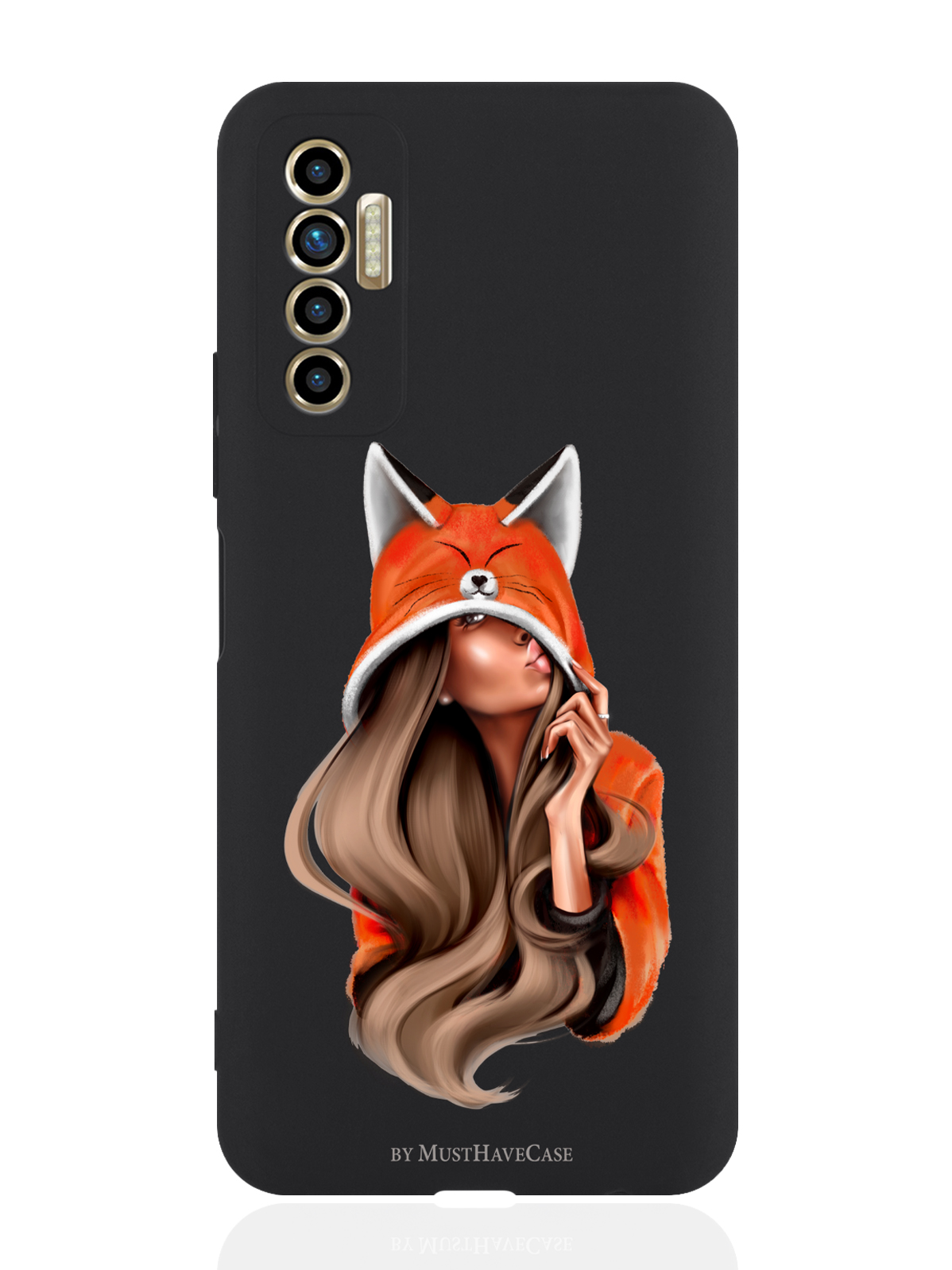 Чехол для смартфона Tecno Camon 17P черный силиконовый Foxy Girl/ Лисичка, Оранжевый;черный
Чехол для смартфона Tecno Camon 17P черный силиконовый Foxy Girl/ Лисичка, Оранжевый;черный