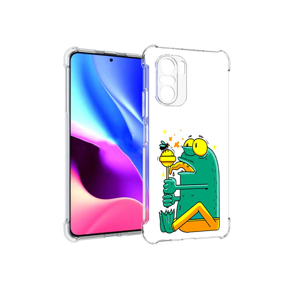 Чехол MyPads Tocco для Xiaomi Redmi K40 Зеленая лягушка с чупа чупсом (PT158239.260.85), Прозрачный, Tocco
Чехол MyPads Tocco для Xiaomi Redmi K40 Зеленая лягушка с чупа чупсом (PT158239.260.85), Прозрачный, Tocco