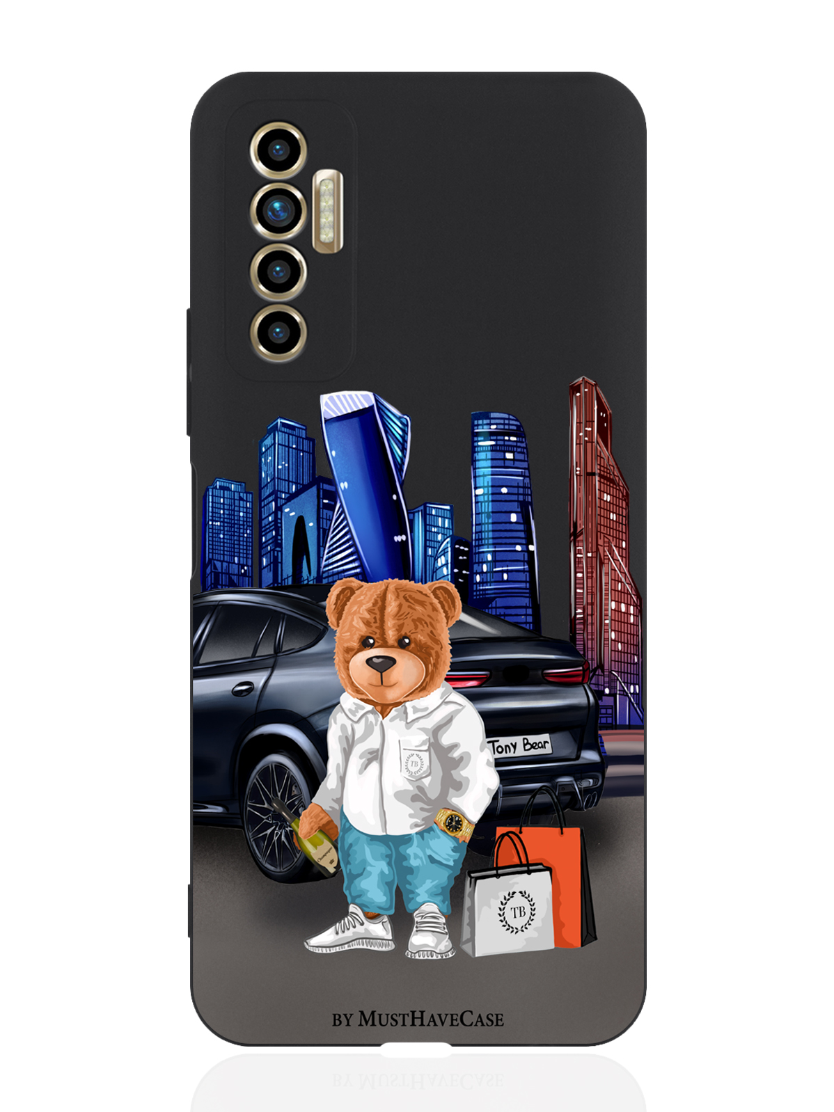 Чехол для смартфона Tecno Camon 17P черный силиконовый Tony Moscow city/ Тони Москва Сити, Черный;синий;коричневый
Чехол для смартфона Tecno Camon 17P черный силиконовый Tony Moscow city/ Тони Москва Сити, Черный;синий;коричневый
