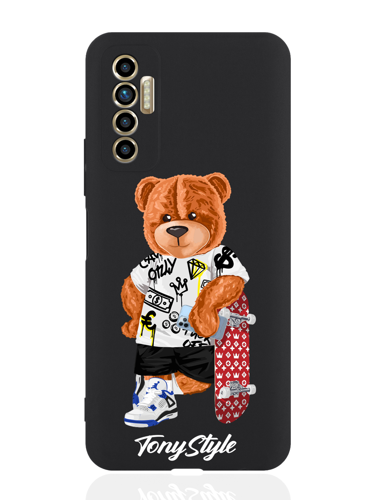 Чехол для смартфона Tecno Camon 17P черный силиконовый Tony Style со скейтом, Коричневый;черный;красный
Чехол для смартфона Tecno Camon 17P черный силиконовый Tony Style со скейтом, Коричневый;черный;красный