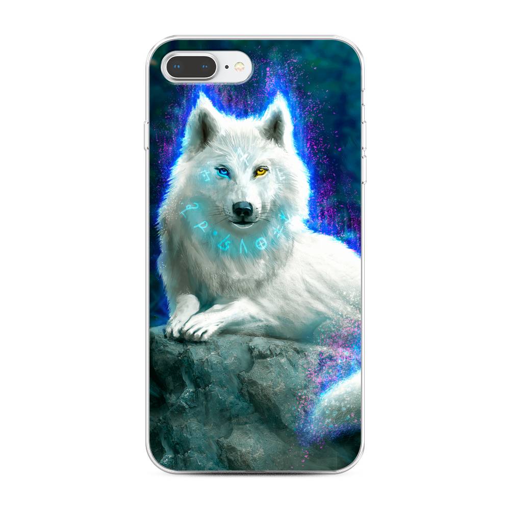 Чехол Awog на Apple iPhone 8 Plus / Айфон 8 Плюс "Белоснежный волк", Белый;зеленый;фиолетовый, 10950-2
Чехол Awog на Apple iPhone 8 Plus / Айфон 8 Плюс "Белоснежный волк", Белый;зеленый;фиолетовый, 10950-2