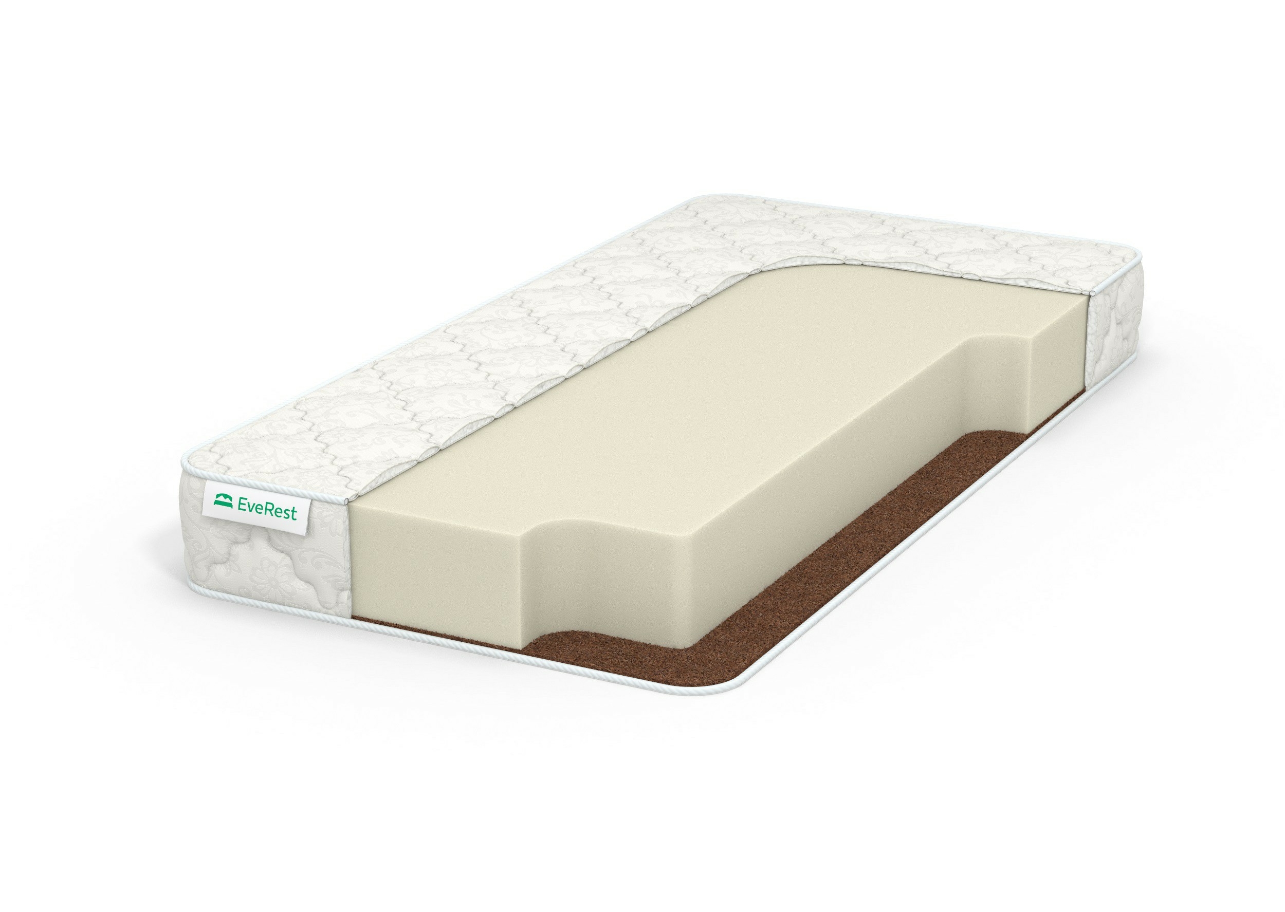 Матрас EVEREST Ноу Спринг Хард Ролл Биг 95х195, Бежевый;белый;серый;серебристый, Хард Ролл Биг
Матрас EVEREST Ноу Спринг Хард Ролл Биг 95х195, Бежевый;белый;серый;серебристый, Хард Ролл Биг