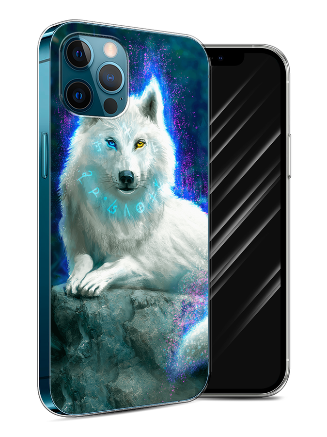 Чехол Awog на Apple iPhone 12 Pro / Айфон 12 Про "Белоснежный волк", Белый;зеленый;фиолетовый, 12850-2
Чехол Awog на Apple iPhone 12 Pro / Айфон 12 Про "Белоснежный волк", Белый;зеленый;фиолетовый, 12850-2