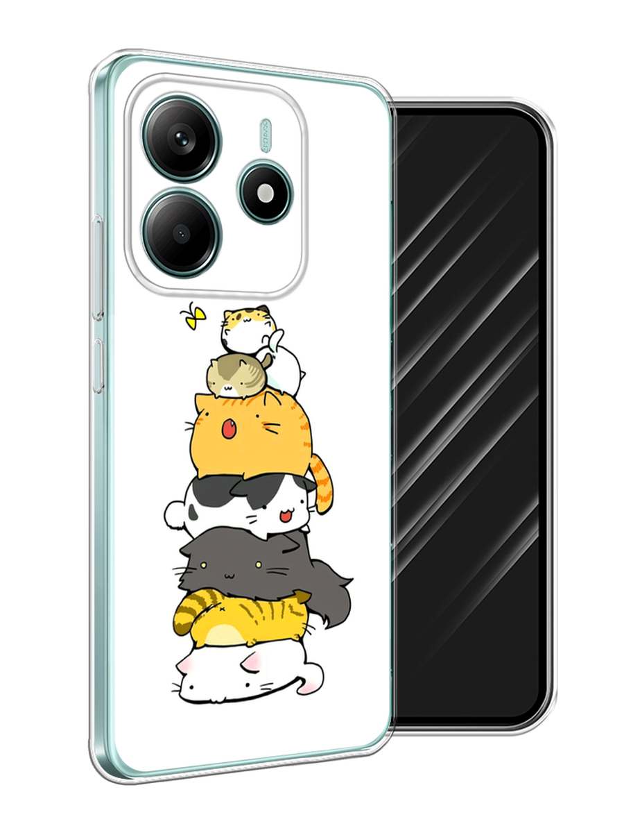 Чехол Awog на Xiaomi Redmi Note 14 4G "Бутерброд из котиков", Коричневый;белый;серый, 324150-1
Чехол Awog на Xiaomi Redmi Note 14 4G "Бутерброд из котиков", Коричневый;белый;серый, 324150-1