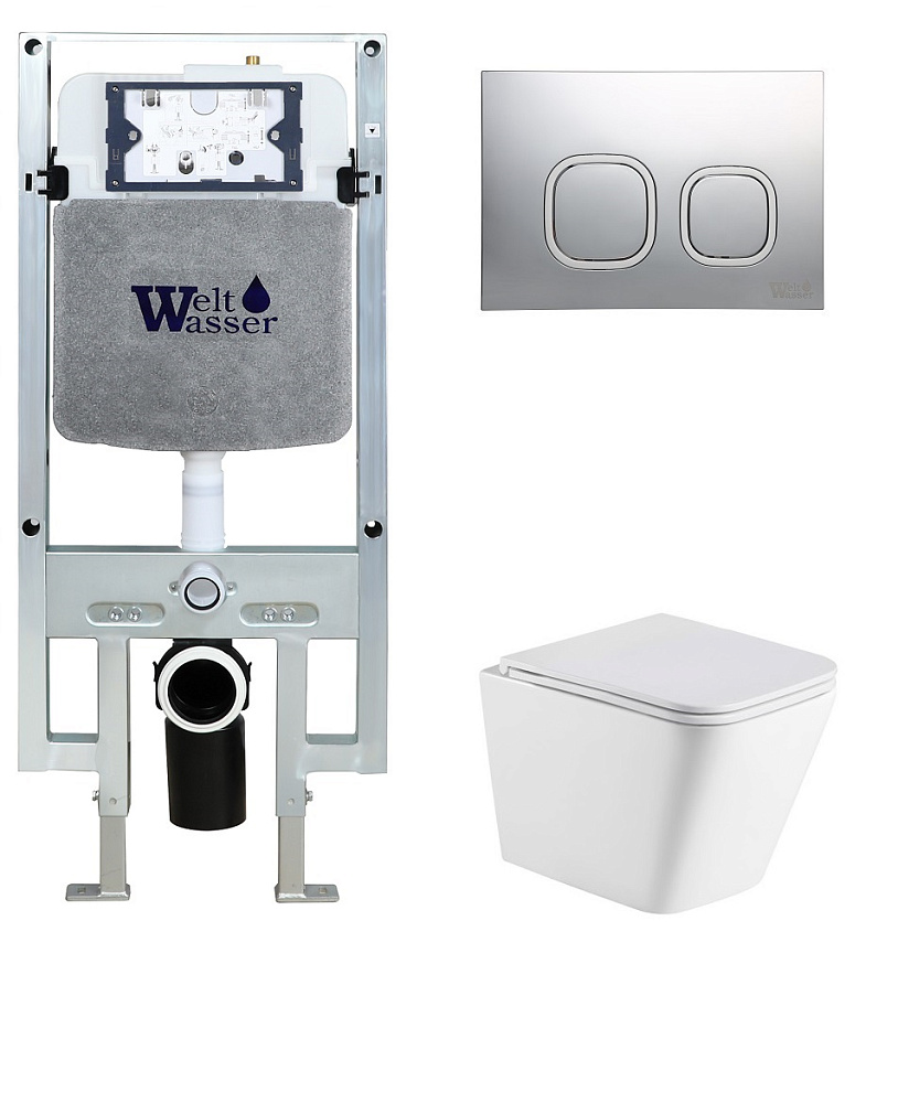 Комплект унитаз с инсталляцией WeltWasser AMBERG 497 ST + GELBACH 043 MT-WT + AMBERG RD-CR
Комплект унитаз с инсталляцией WeltWasser AMBERG 497 ST + GELBACH 043 MT-WT + AMBERG RD-CR