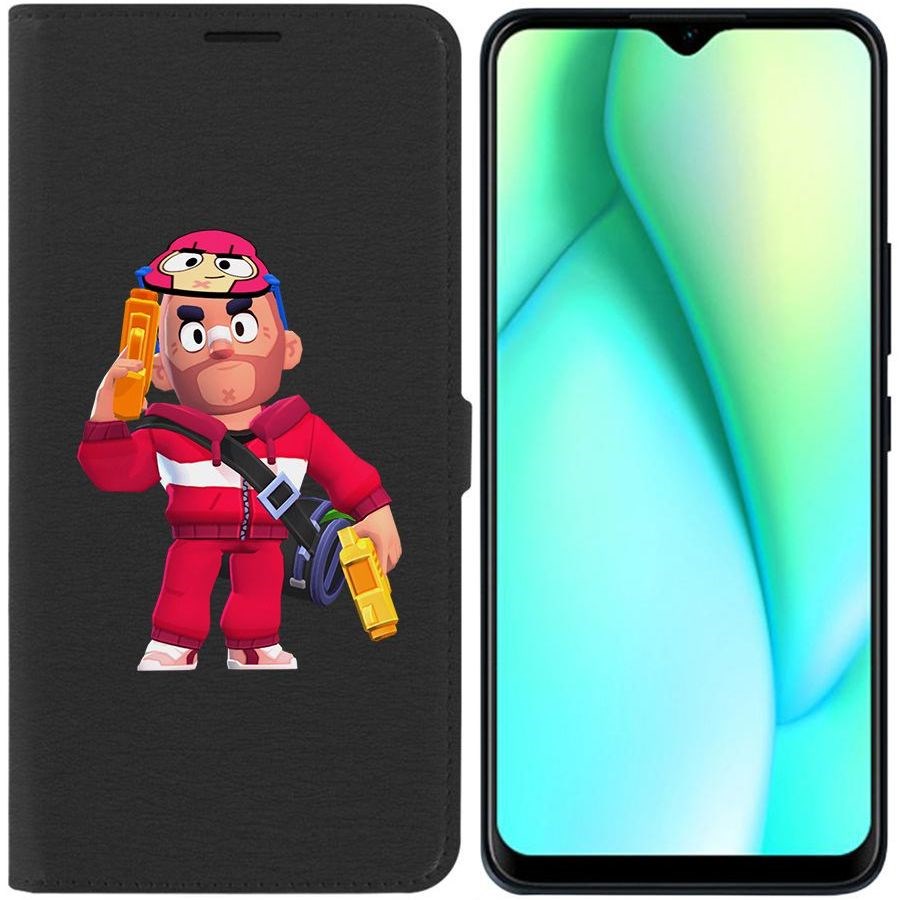 Чехол-книжка Krutoff Eco Book для Itel Vision 3 Plus Brawl Stars-Красавчик Кольт (черный)
Чехол-книжка Krutoff Eco Book для Itel Vision 3 Plus Brawl Stars-Красавчик Кольт (черный)