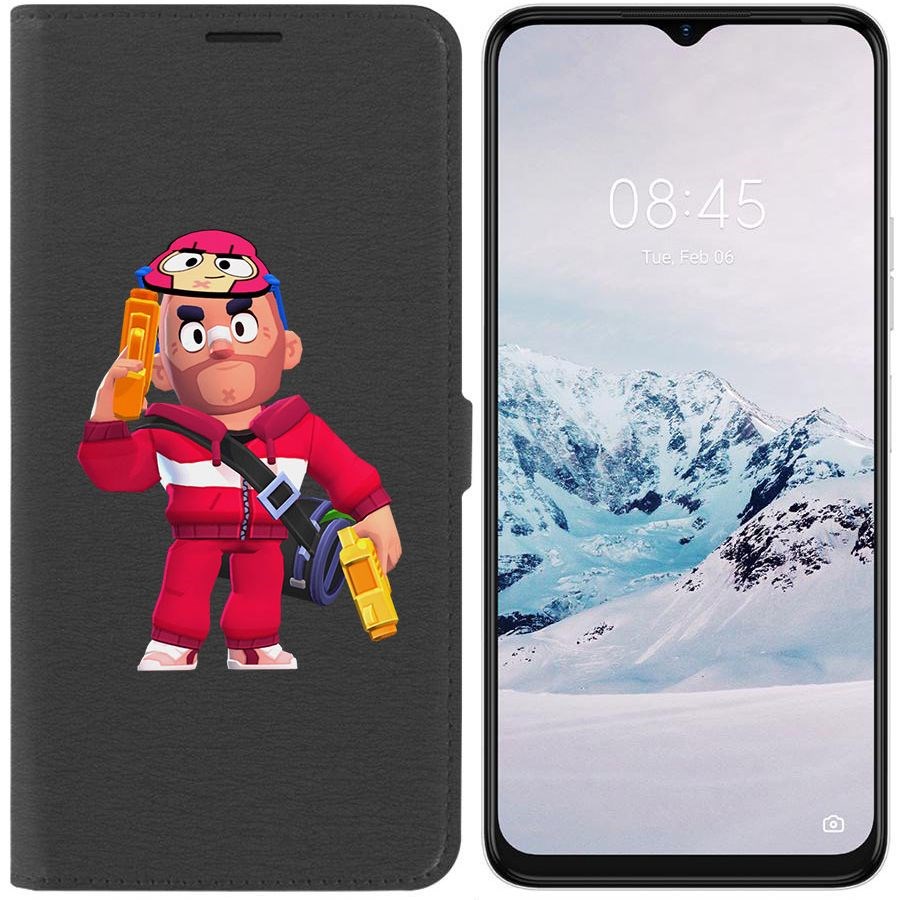 Чехол-книжка Krutoff Eco Book для Tecno Spark 9 Pro Brawl Stars-Красавчик Кольт (черный)
Чехол-книжка Krutoff Eco Book для Tecno Spark 9 Pro Brawl Stars-Красавчик Кольт (черный)