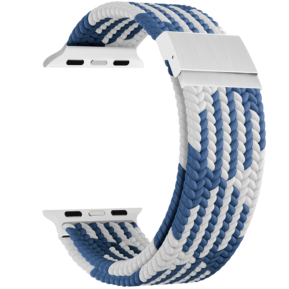 Плетеный нейлоновый ремешок для Apple Watch 42/44/45/49 mm LYAMBDA PLEIONE голубой\белый, Белый;голубой, LYAMBDA PLEIONE DSN-18-44-BLW
Плетеный нейлоновый ремешок для Apple Watch 42/44/45/49 mm LYAMBDA PLEIONE голубой\белый, Белый;голубой, LYAMBDA PLEIONE DSN-18-44-BLW