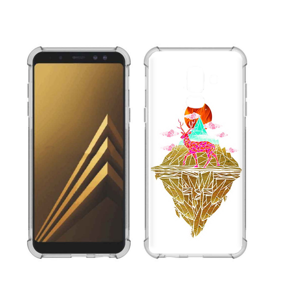 Чехол MyPads Tocco для Samsung Galaxy A6+ (2018) розовый олень абстракция, Прозрачный, Tocco
Чехол MyPads Tocco для Samsung Galaxy A6+ (2018) розовый олень абстракция, Прозрачный, Tocco