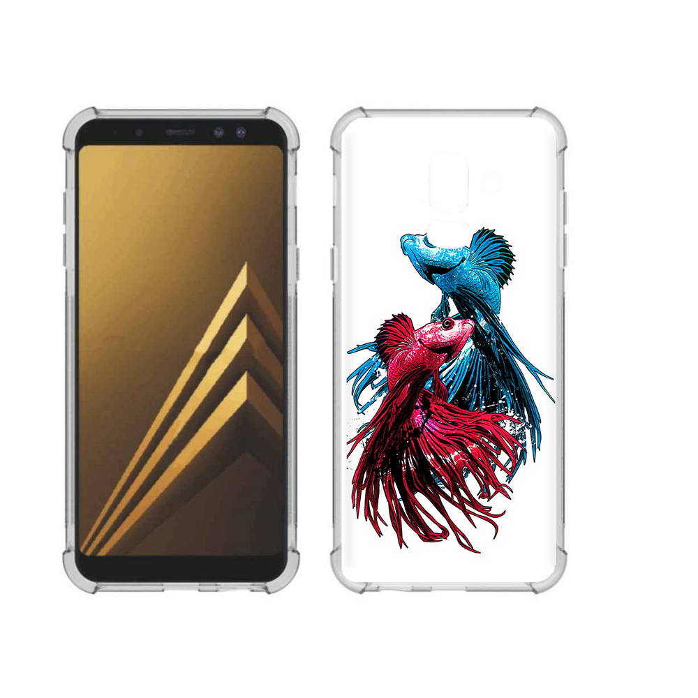 Чехол MyPads Tocco для Samsung Galaxy A6+ (2018) рыбы петушки (PT111520.594.592), Прозрачный, Tocco
Чехол MyPads Tocco для Samsung Galaxy A6+ (2018) рыбы петушки (PT111520.594.592), Прозрачный, Tocco