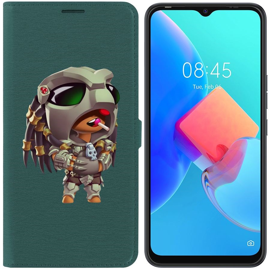 Чехол-книжка Krutoff Eco Book для Tecno Spark 8C Brawl Stars-Леон Хищник (зелёный опал)
Чехол-книжка Krutoff Eco Book для Tecno Spark 8C Brawl Stars-Леон Хищник (зелёный опал)