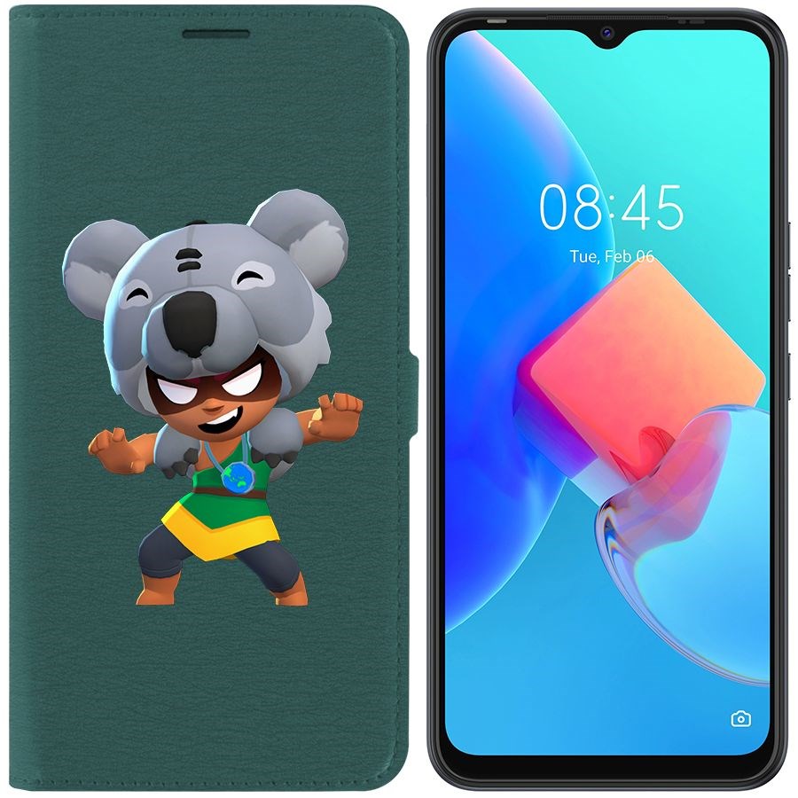 Чехол-книжка Krutoff Eco Book для Tecno Spark 8C Brawl Stars-Нита Коала (зелёный опал)
Чехол-книжка Krutoff Eco Book для Tecno Spark 8C Brawl Stars-Нита Коала (зелёный опал)
