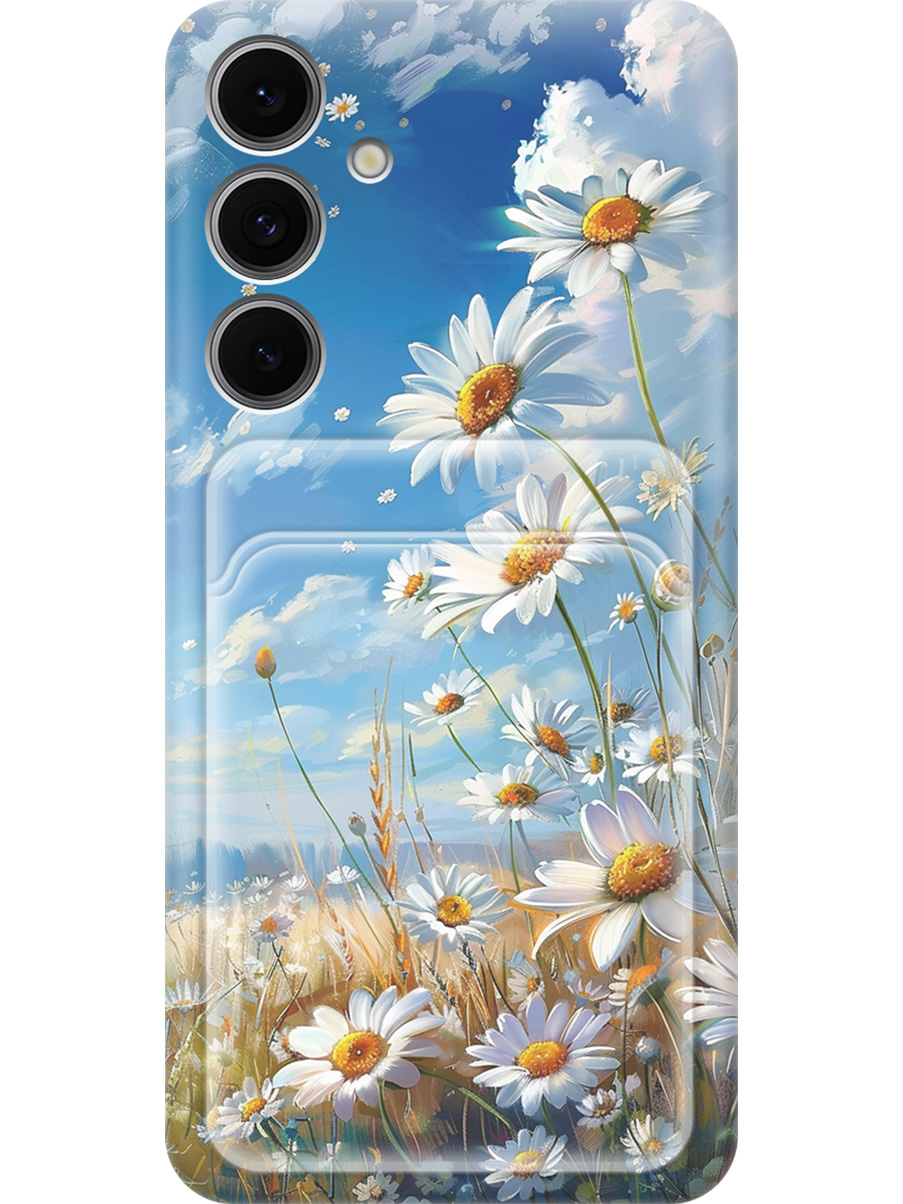 Силиконовый чехол на Samsung Galaxy S24 FE с принтом с карманом для карты 840540, Прозрачный;белый;синий, 786718122
Силиконовый чехол на Samsung Galaxy S24 FE с принтом с карманом для карты 840540, Прозрачный;белый;синий, 786718122