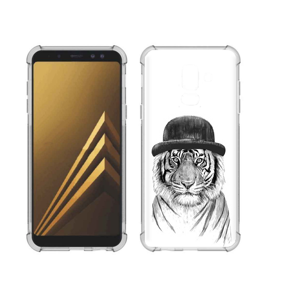 Чехол MyPads Tocco для Samsung Galaxy A6+ (2018) тигр британец (PT111520.594.641), Прозрачный, Tocco
Чехол MyPads Tocco для Samsung Galaxy A6+ (2018) тигр британец (PT111520.594.641), Прозрачный, Tocco