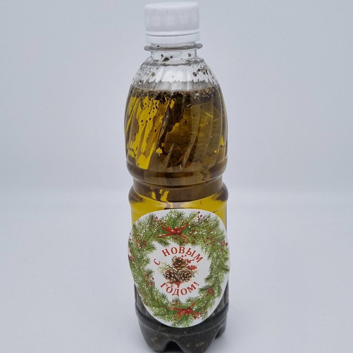 Масло подсолнечное Кладовая Кавказа для салатов с зеленой аджикой с новым годом, 500 мл
Масло подсолнечное Кладовая Кавказа для салатов с зеленой аджикой с новым годом, 500 мл