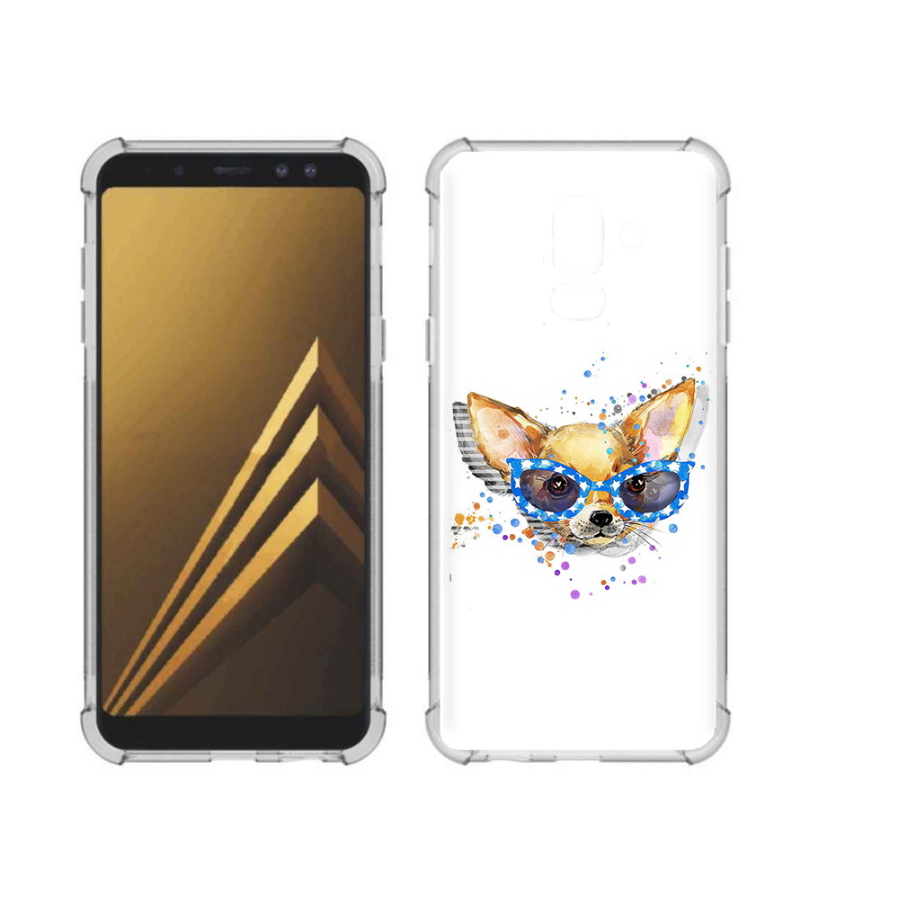Чехол MyPads Tocco для Samsung Galaxy A6+ (2018) чихуа-хуа в очках (PT111520.594.691), Прозрачный, Tocco
Чехол MyPads Tocco для Samsung Galaxy A6+ (2018) чихуа-хуа в очках (PT111520.594.691), Прозрачный, Tocco