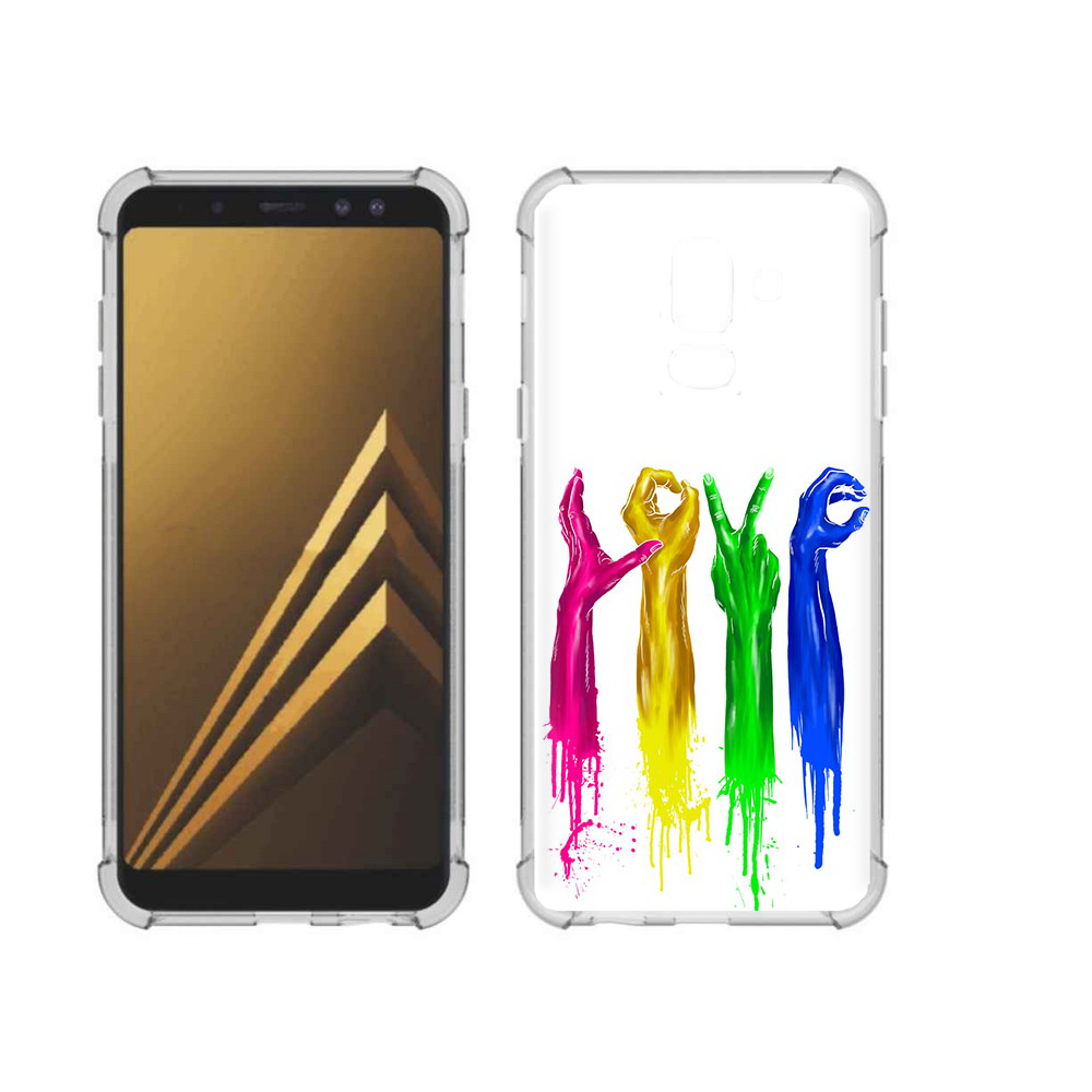 Чехол MyPads Tocco для Samsung Galaxy A6+ (2018) яркие руки love (PT111520.594.707), Прозрачный, Tocco
Чехол MyPads Tocco для Samsung Galaxy A6+ (2018) яркие руки love (PT111520.594.707), Прозрачный, Tocco