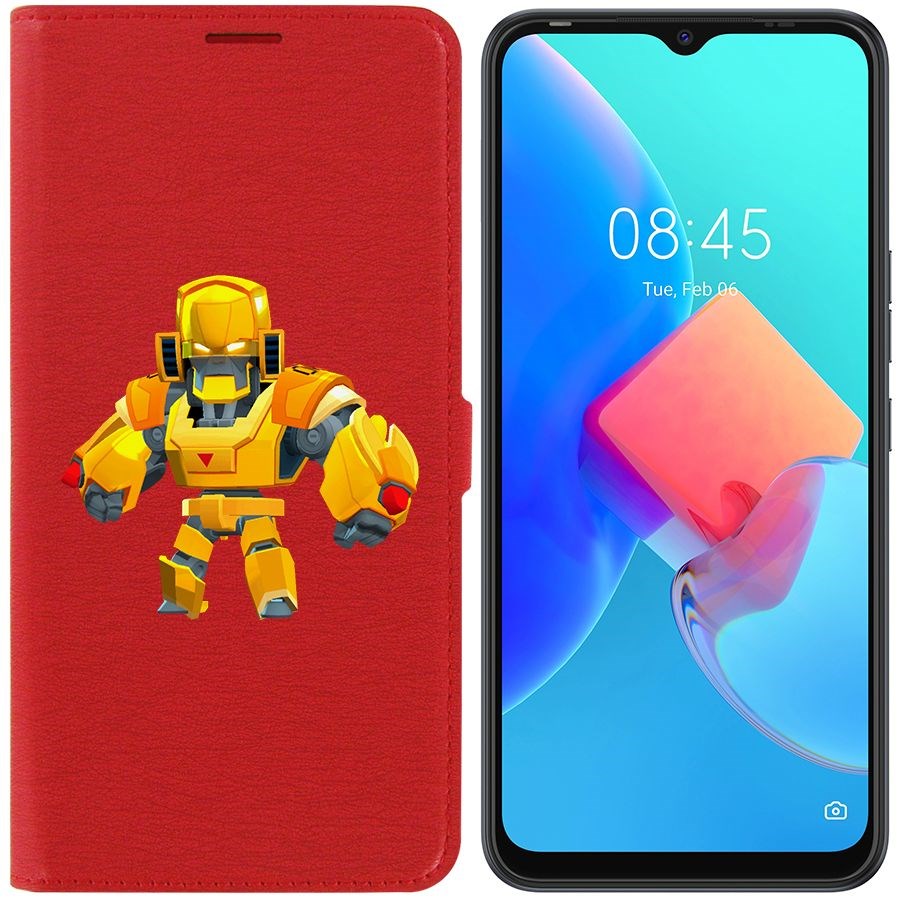 Чехол-книжка Krutoff Eco Book для Tecno Spark 8C Brawl Stars-Бо Золотой Меха (красный)
Чехол-книжка Krutoff Eco Book для Tecno Spark 8C Brawl Stars-Бо Золотой Меха (красный)