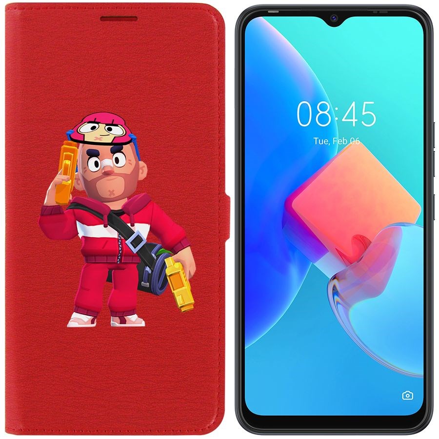 Чехол-книжка Krutoff Eco Book для Tecno Spark 8C Brawl Stars-Красавчик Кольт (красный)
Чехол-книжка Krutoff Eco Book для Tecno Spark 8C Brawl Stars-Красавчик Кольт (красный)