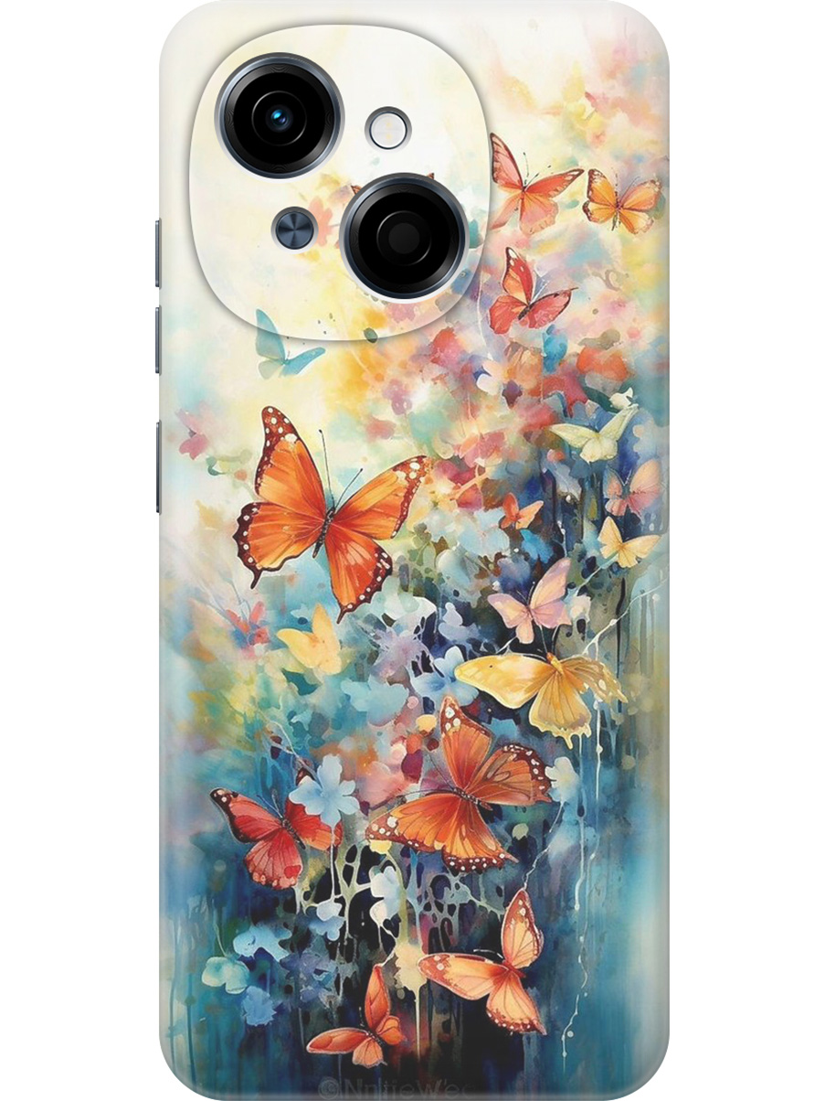Силиконовый чехол на Tecno Spark Go 1/Pop 9 с принтом "Бабочки акварелью", Прозрачный;желтый;красный;синий, 786716991
Силиконовый чехол на Tecno Spark Go 1/Pop 9 с принтом "Бабочки акварелью", Прозрачный;желтый;красный;синий, 786716991