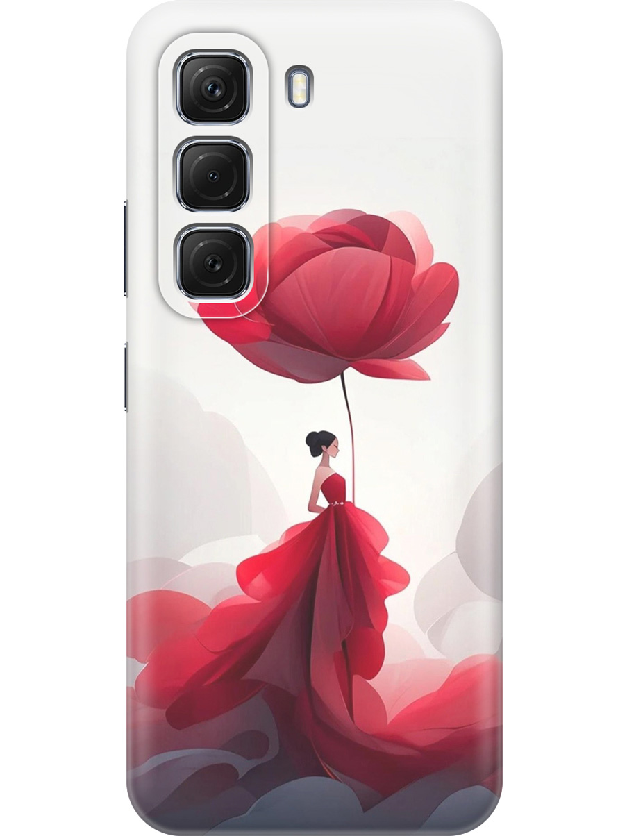 Силиконовый чехол на Infinix Hot 50 4G с принтом "Цветочная девушка в красном", Прозрачный;белый;красный, 786718721
Силиконовый чехол на Infinix Hot 50 4G с принтом "Цветочная девушка в красном", Прозрачный;белый;красный, 786718721