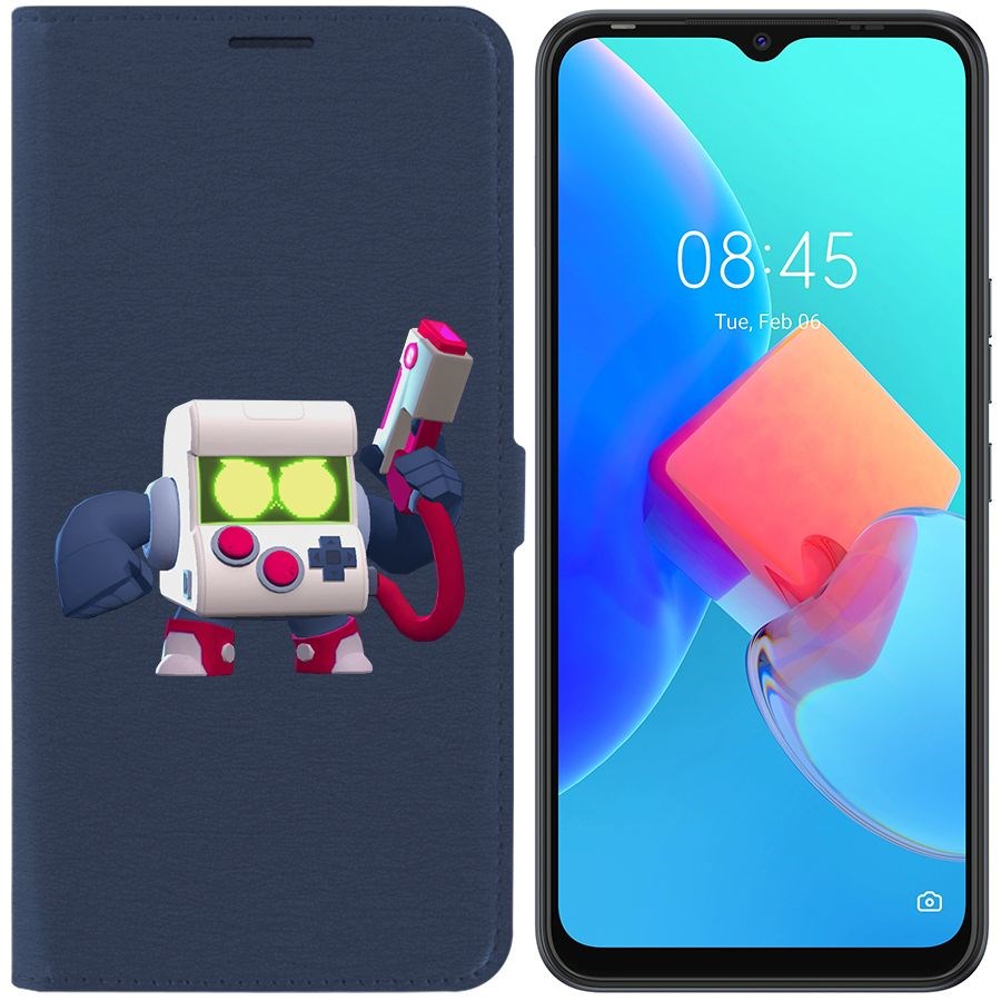 Чехол-книжка Krutoff Eco Book для Tecno Spark 8C Brawl Stars-8-БИТ классический (синий)
Чехол-книжка Krutoff Eco Book для Tecno Spark 8C Brawl Stars-8-БИТ классический (синий)