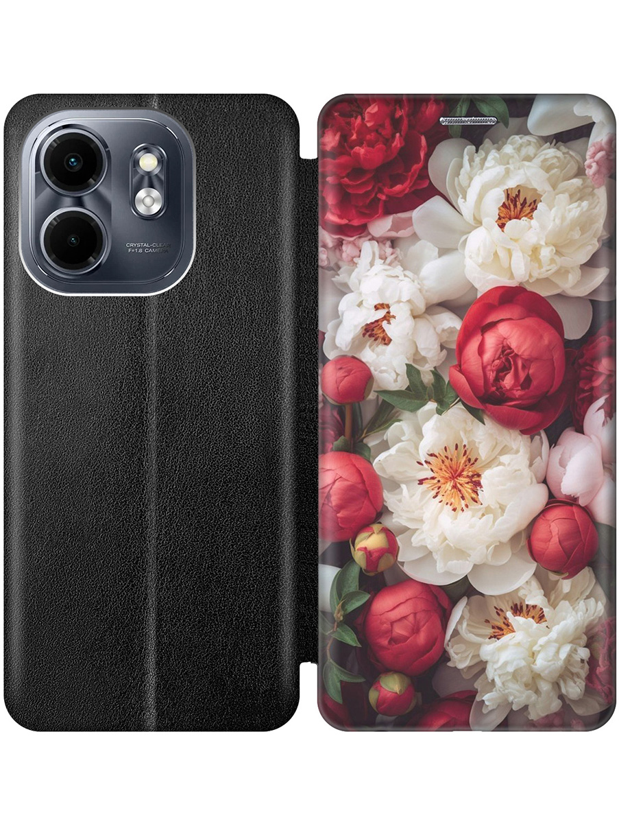 Чехол-книжка на Infinix Hot 50i / Smart 9 с принтом "Красно-белые пионы" черный, Черный;белый;красный, 786719321
Чехол-книжка на Infinix Hot 50i / Smart 9 с принтом "Красно-белые пионы" черный, Черный;белый;красный, 786719321