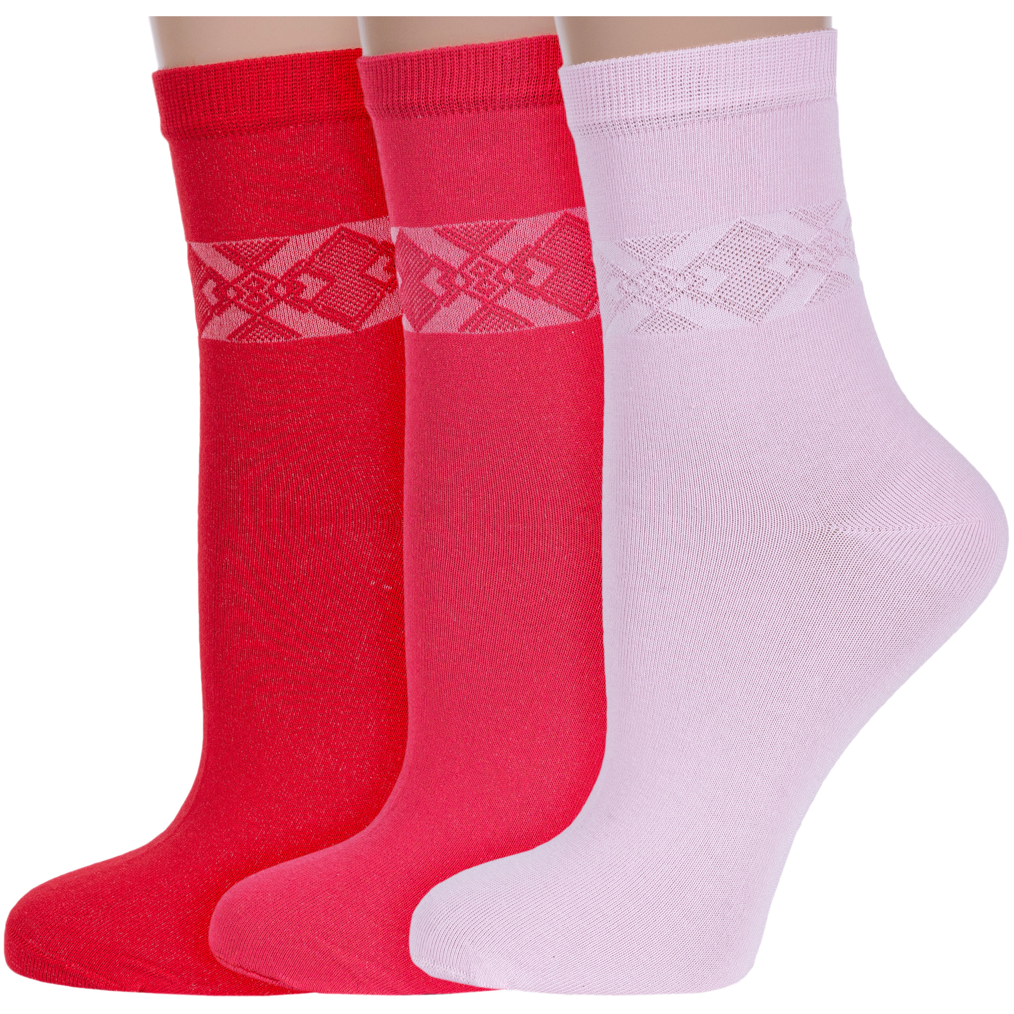 Комплект носков женских Rusocks 3-Ж3-13057 разноцветных 23-25, Красный;розовый, 3-Ж3-13057
Комплект носков женских Rusocks 3-Ж3-13057 разноцветных 23-25, Красный;розовый, 3-Ж3-13057
