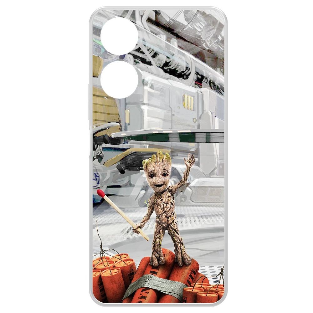 Чехол-накладка Krutoff Clear Case Стражи Галактики. Малыш Грут для Honor X5 Plus, Прозрачный
Чехол-накладка Krutoff Clear Case Стражи Галактики. Малыш Грут для Honor X5 Plus, Прозрачный