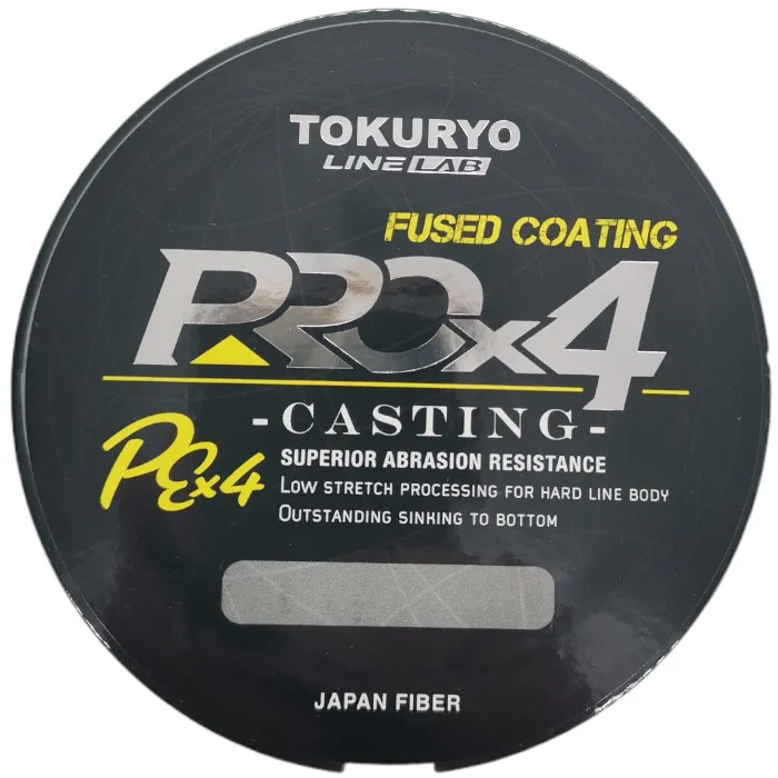 Шнур Tokuryo PRO PE X4 Casting 150м Yellow # 0.6 (0.132мм) 9.5Lb, Розовый, PRO PE X4 Casting
Шнур Tokuryo PRO PE X4 Casting 150м Yellow # 0.6 (0.132мм) 9.5Lb, Розовый, PRO PE X4 Casting