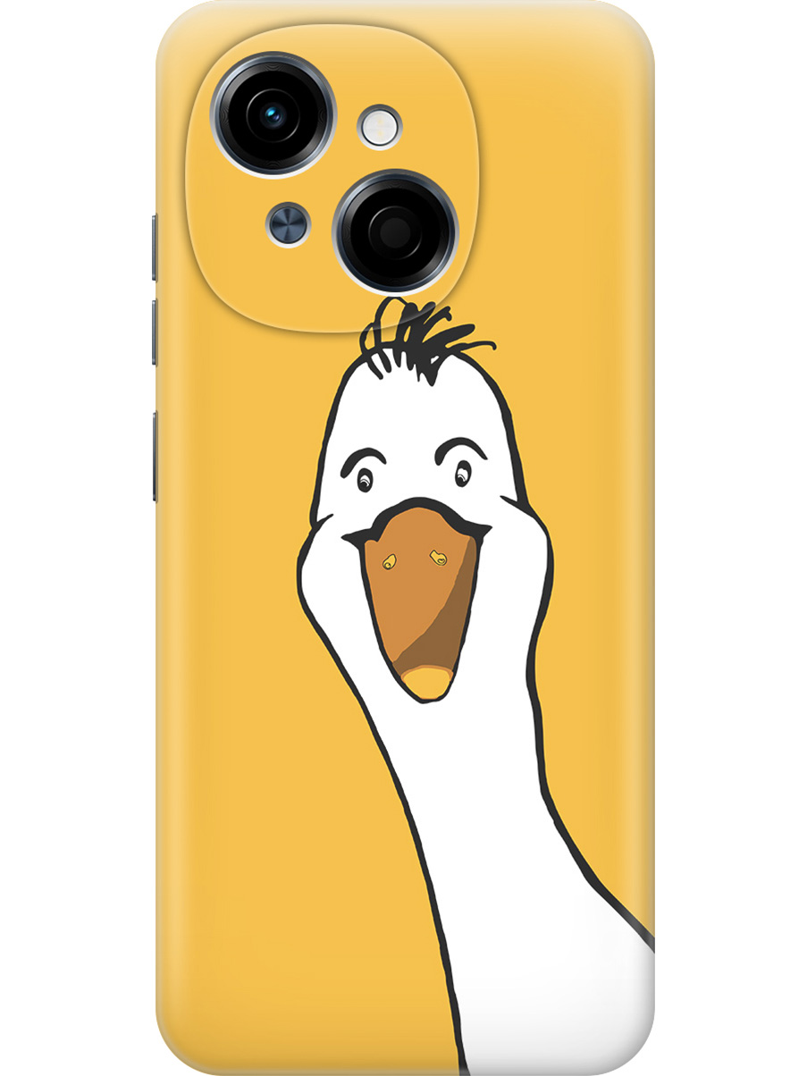 Силиконовый чехол на Tecno Spark Go 1/Pop 9 с принтом "Забавный гусь", Прозрачный;белый;желтый, 786716972
Силиконовый чехол на Tecno Spark Go 1/Pop 9 с принтом "Забавный гусь", Прозрачный;белый;желтый, 786716972