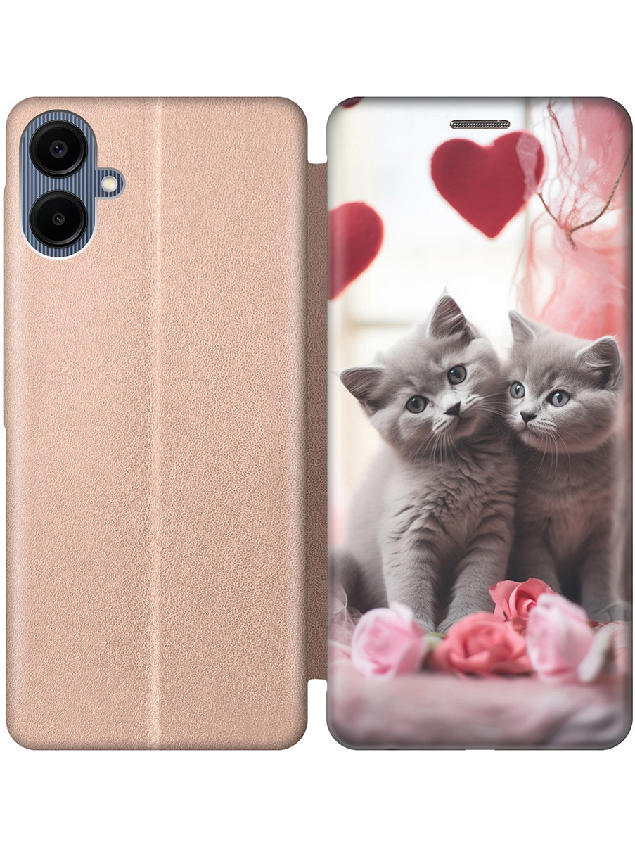 Чехол-книжка на Samsung Galaxy A06 с принтом "Котики и сердечки" золотой, Золотистый;красный;серый, 786717591
Чехол-книжка на Samsung Galaxy A06 с принтом "Котики и сердечки" золотой, Золотистый;красный;серый, 786717591