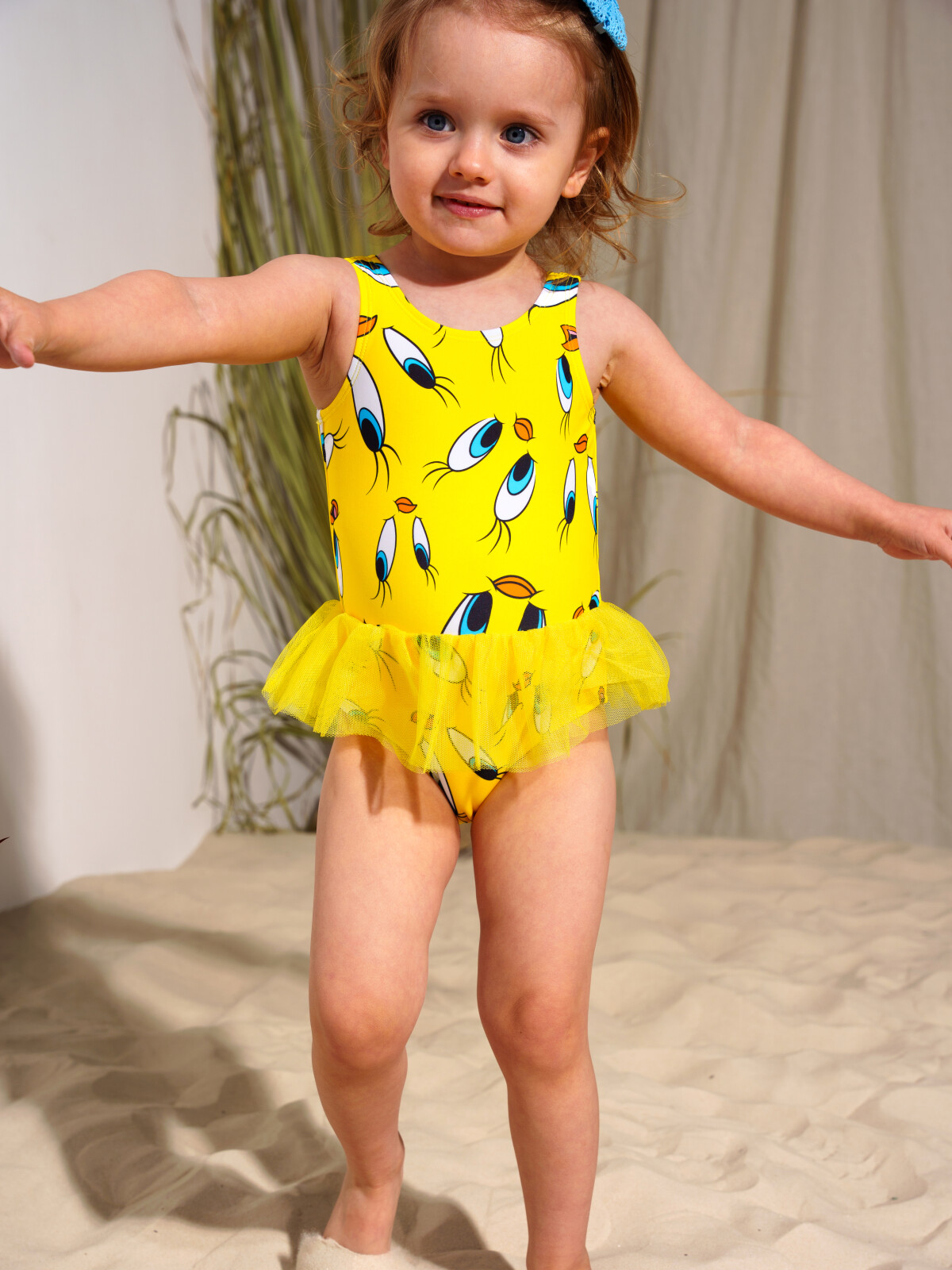 Купальник слитный детский PlayToday Baby 12349046, жёлтый, разноцветный, 86, Желтый, 12349046
Купальник слитный детский PlayToday Baby 12349046, жёлтый, разноцветный, 86, Желтый, 12349046